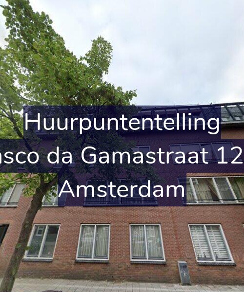 Foto gevel Huurpuntentelling voor Vasco da Gamastraat 12-C, Amsterdam
