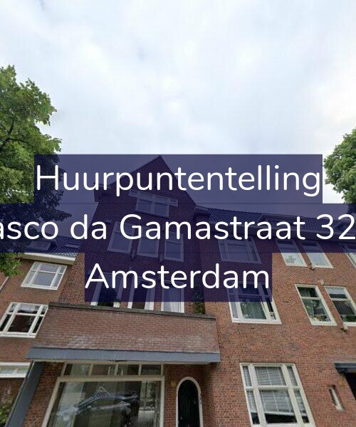 Foto gevel Huurpuntentelling voor Vasco da Gamastraat 32-3, Amsterdam