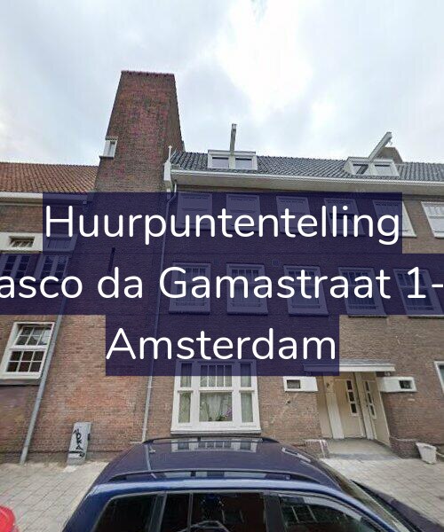 Foto gevel Huurpuntentelling voor Vasco da Gamastraat 1-H, Amsterdam