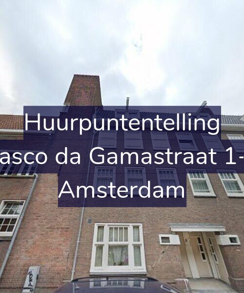 Foto gevel Huurpuntentelling voor Vasco da Gamastraat 1-1, Amsterdam