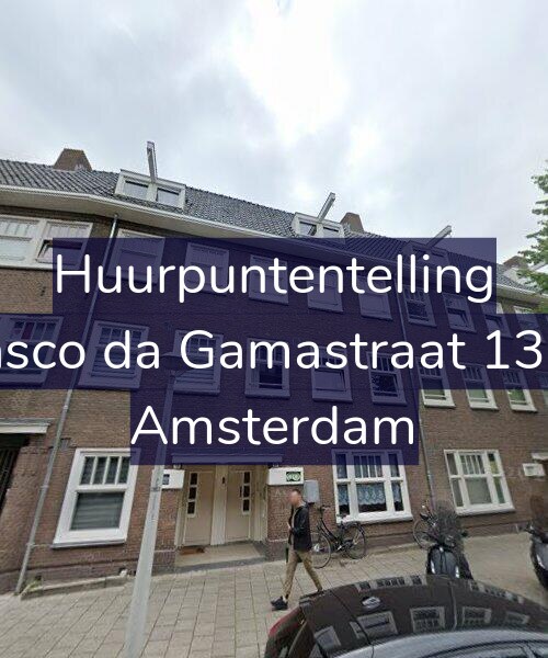Foto gevel Huurpuntentelling voor Vasco da Gamastraat 13-H, Amsterdam