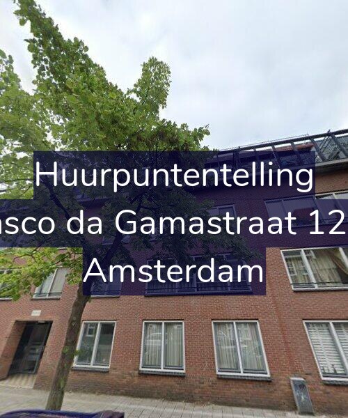 Foto gevel Huurpuntentelling voor Vasco da Gamastraat 12-A, Amsterdam