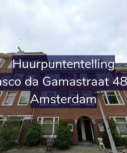 Foto gevel Huurpuntentelling voor Vasco da Gamastraat 48-1, Amsterdam