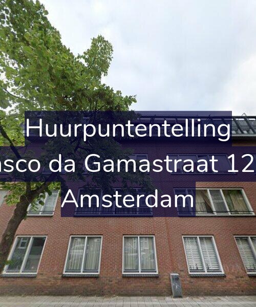 Foto gevel Huurpuntentelling voor Vasco da Gamastraat 12-D, Amsterdam