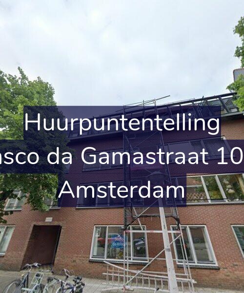 Foto gevel Huurpuntentelling voor Vasco da Gamastraat 10-C, Amsterdam