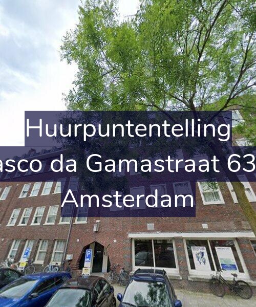 Foto gevel Huurpuntentelling voor Vasco da Gamastraat 63-1, Amsterdam