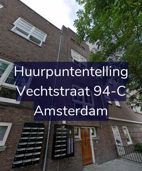 Foto gevel Huurpuntentelling voor Vechtstraat 94-C, Amsterdam