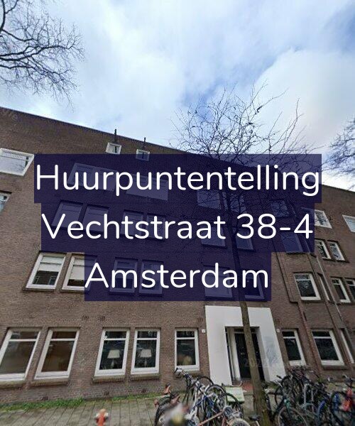 Foto gevel Huurpuntentelling voor Vechtstraat 38-4, Amsterdam