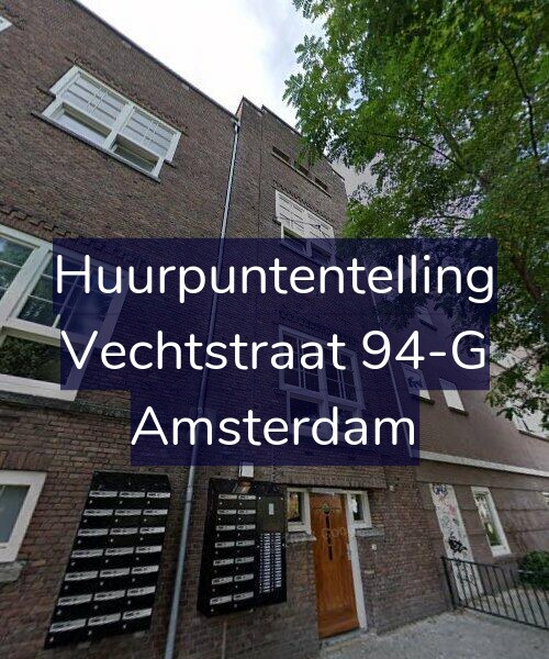 Foto gevel Huurpuntentelling voor Vechtstraat 94-G, Amsterdam