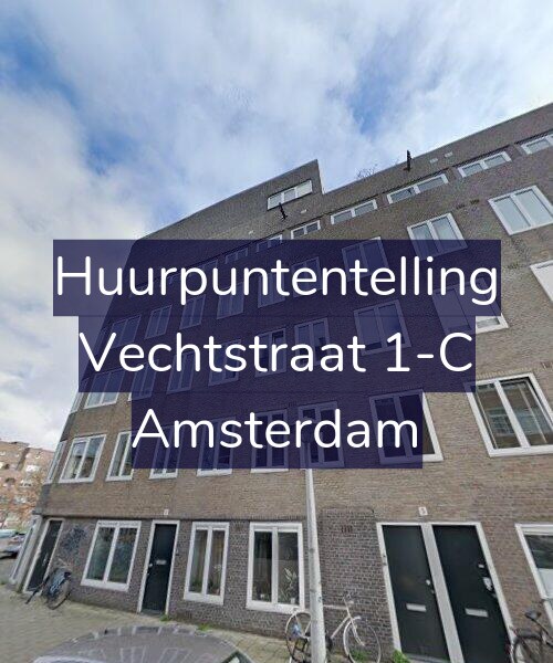 Foto gevel Huurpuntentelling voor Vechtstraat 1-C, Amsterdam