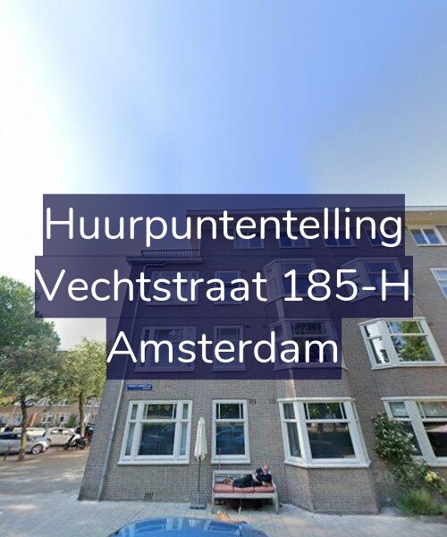 Foto gevel Huurpuntentelling voor Vechtstraat 185-H, Amsterdam
