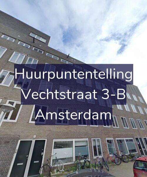 Foto gevel Huurpuntentelling voor Vechtstraat 3-B, Amsterdam