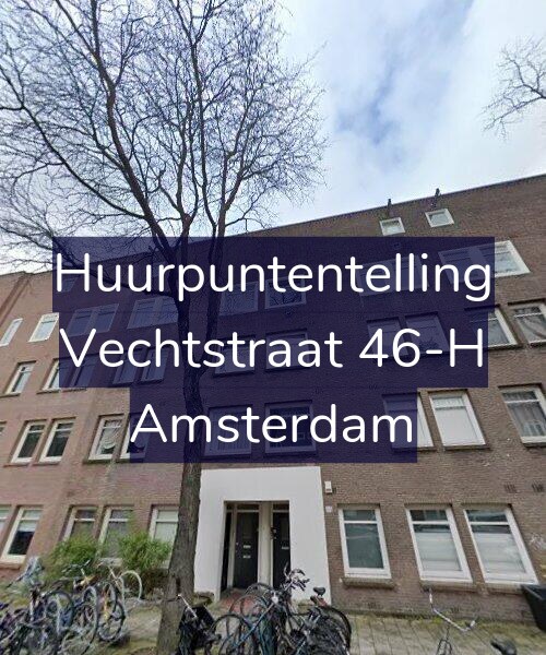 Foto gevel Huurpuntentelling voor Vechtstraat 46-H, Amsterdam