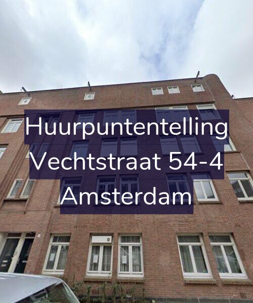 Foto gevel Huurpuntentelling voor Vechtstraat 54-4, Amsterdam