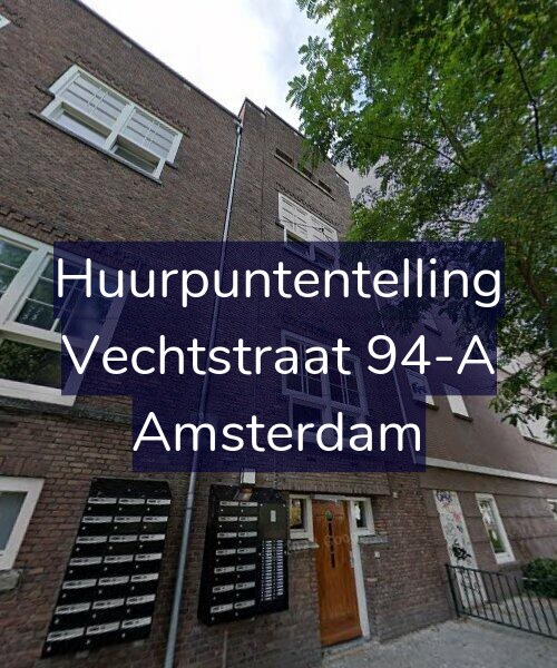 Foto gevel Huurpuntentelling voor Vechtstraat 94-A, Amsterdam