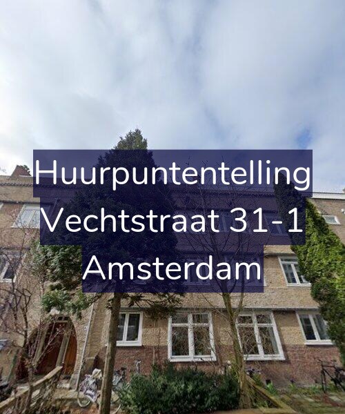 Foto gevel Huurpuntentelling voor Vechtstraat 31-1, Amsterdam