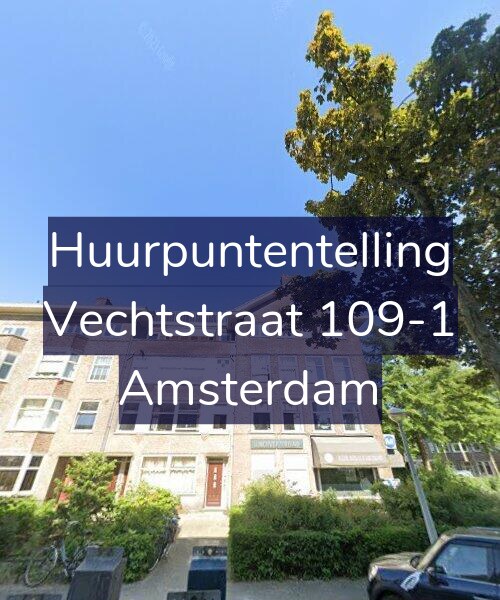 Foto gevel Huurpuntentelling voor Vechtstraat 109-1, Amsterdam