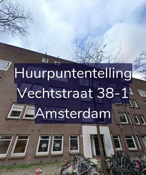 Foto gevel Huurpuntentelling voor Vechtstraat 38-1, Amsterdam