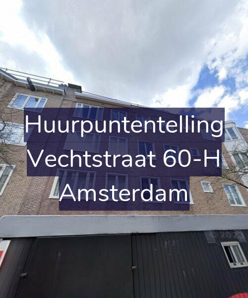 Foto gevel Huurpuntentelling voor Vechtstraat 60-H, Amsterdam