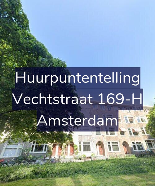 Foto gevel Huurpuntentelling voor Vechtstraat 169-H, Amsterdam