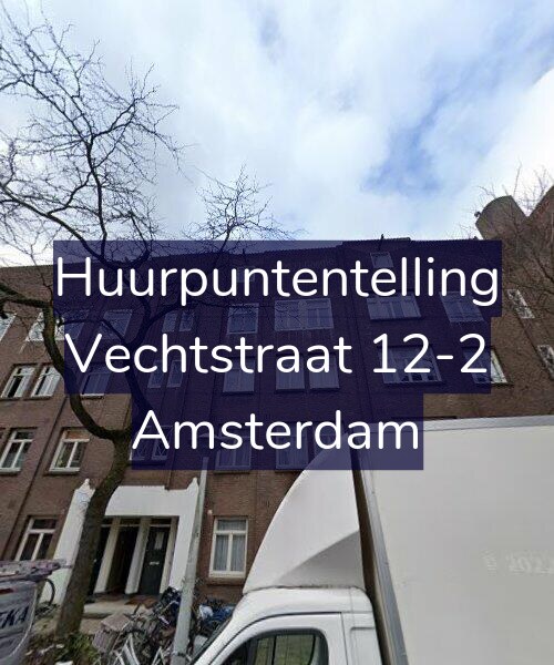 Foto gevel Huurpuntentelling voor Vechtstraat 12-2, Amsterdam