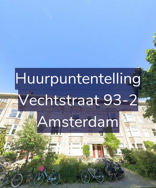 Foto gevel Huurpuntentelling voor Vechtstraat 93-2, Amsterdam