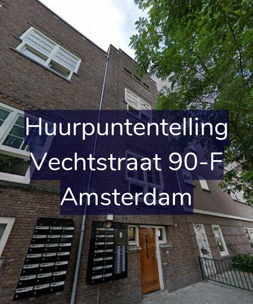 Foto gevel Huurpuntentelling voor Vechtstraat 90-F, Amsterdam
