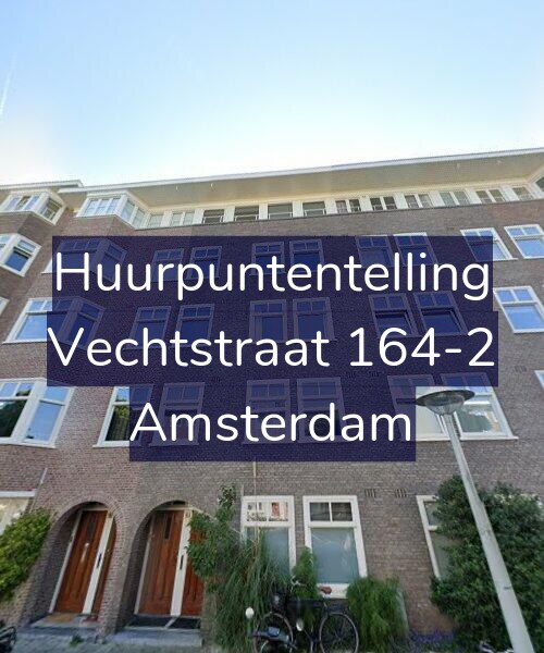 Foto gevel Huurpuntentelling voor Vechtstraat 164-2, Amsterdam