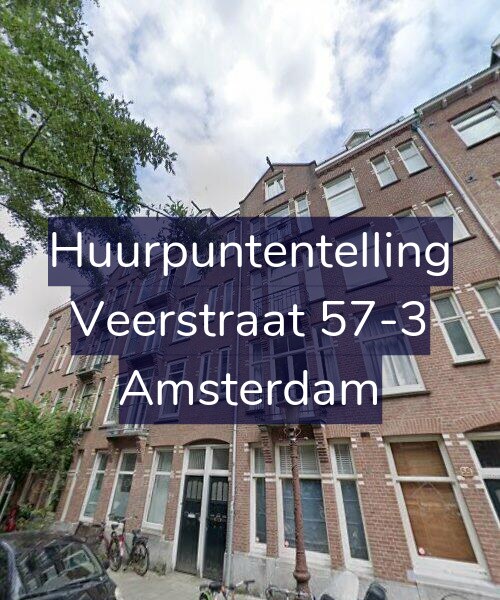 Foto gevel Huurpuntentelling voor Veerstraat 57-3, Amsterdam