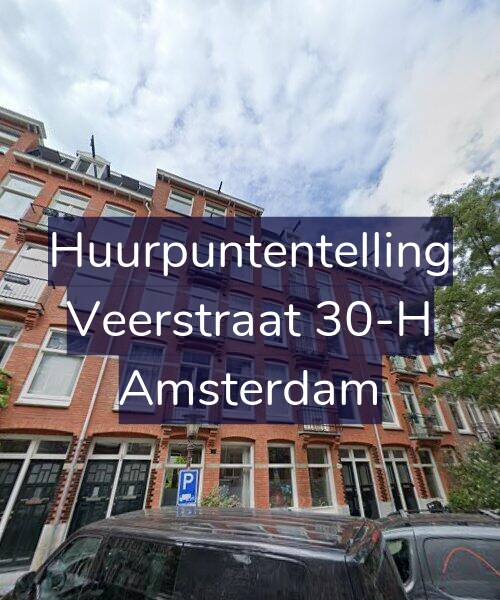 Foto gevel Huurpuntentelling voor Veerstraat 30-H, Amsterdam