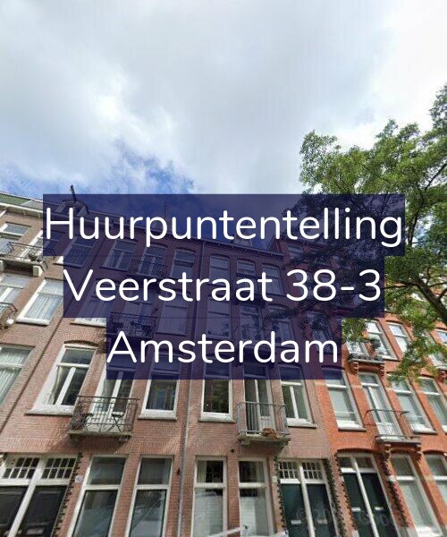 Foto gevel Huurpuntentelling voor Veerstraat 38-3, Amsterdam
