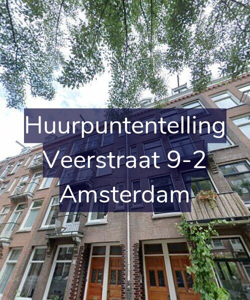Foto gevel Huurpuntentelling voor Veerstraat 9-2, Amsterdam