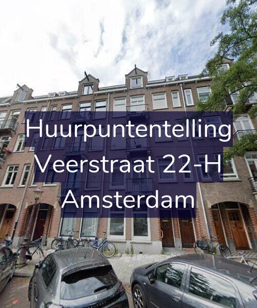 Foto gevel Huurpuntentelling voor Veerstraat 22-H, Amsterdam