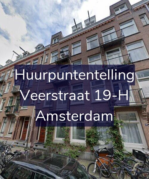 Foto gevel Huurpuntentelling voor Veerstraat 19-H, Amsterdam