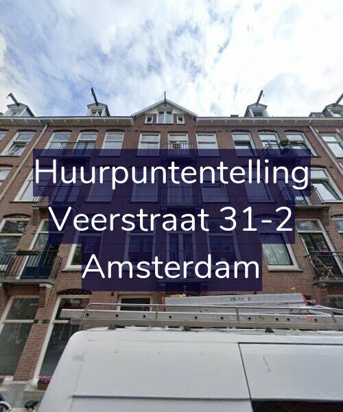Foto gevel Huurpuntentelling voor Veerstraat 31-2, Amsterdam
