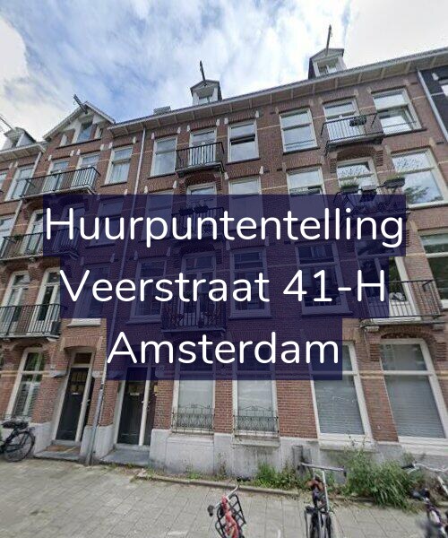 Foto gevel Huurpuntentelling voor Veerstraat 41-H, Amsterdam