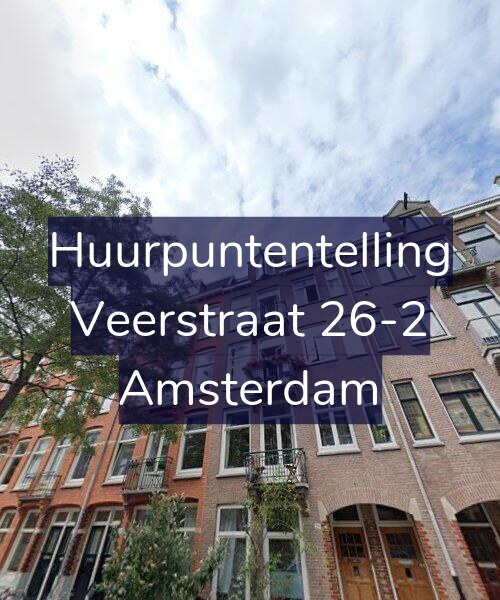 Foto gevel Huurpuntentelling voor Veerstraat 26-2, Amsterdam