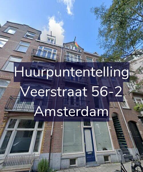 Foto gevel Huurpuntentelling voor Veerstraat 56-2, Amsterdam