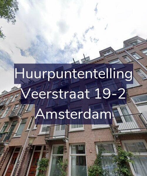 Foto gevel Huurpuntentelling voor Veerstraat 19-2, Amsterdam