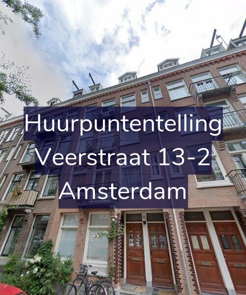 Foto gevel Huurpuntentelling voor Veerstraat 13-2, Amsterdam