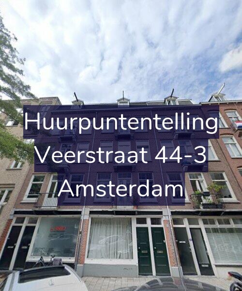 Foto gevel Huurpuntentelling voor Veerstraat 44-3, Amsterdam