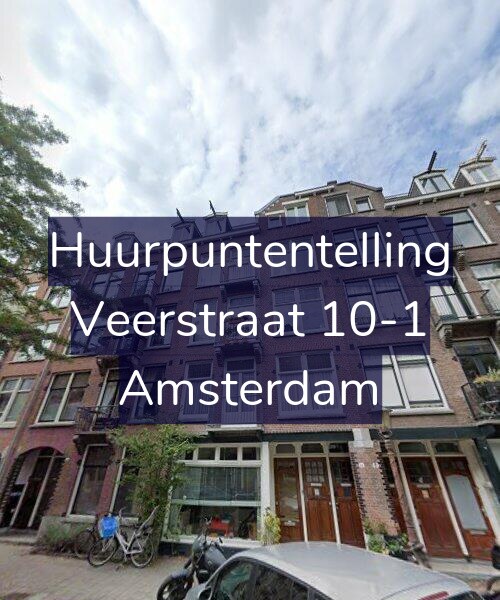 Foto gevel Huurpuntentelling voor Veerstraat 10-1, Amsterdam