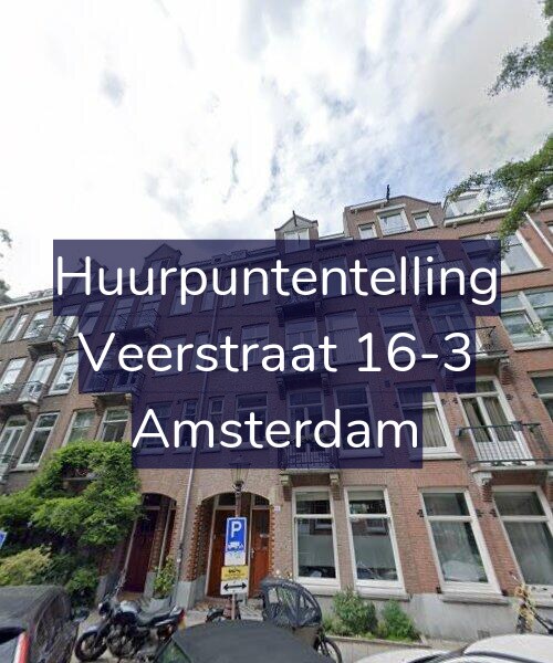 Foto gevel Huurpuntentelling voor Veerstraat 16-3, Amsterdam