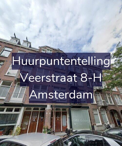 Foto gevel Huurpuntentelling voor Veerstraat 8-H, Amsterdam