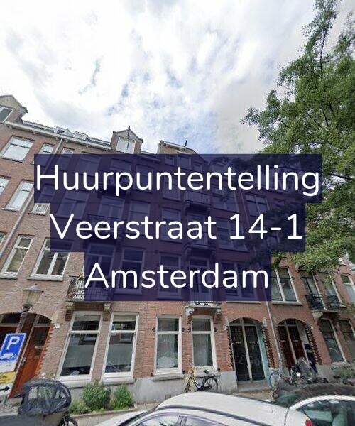 Foto gevel Huurpuntentelling voor Veerstraat 14-1, Amsterdam