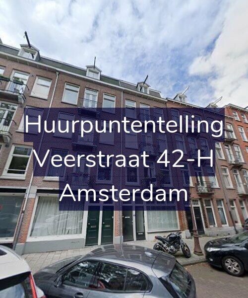 Foto gevel Huurpuntentelling voor Veerstraat 42-H, Amsterdam