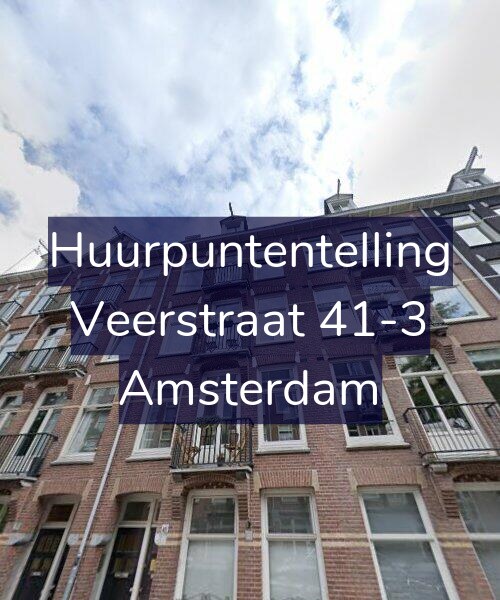 Foto gevel Huurpuntentelling voor Veerstraat 41-3, Amsterdam
