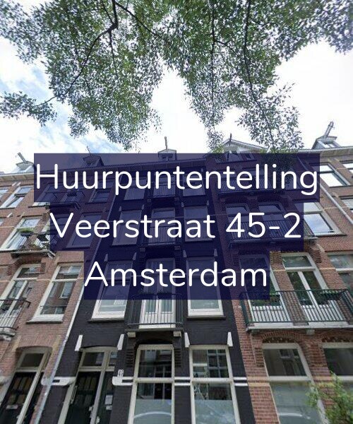 Foto gevel Huurpuntentelling voor Veerstraat 45-2, Amsterdam