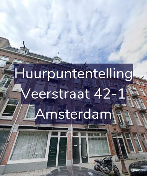 Foto gevel Huurpuntentelling voor Veerstraat 42-1, Amsterdam