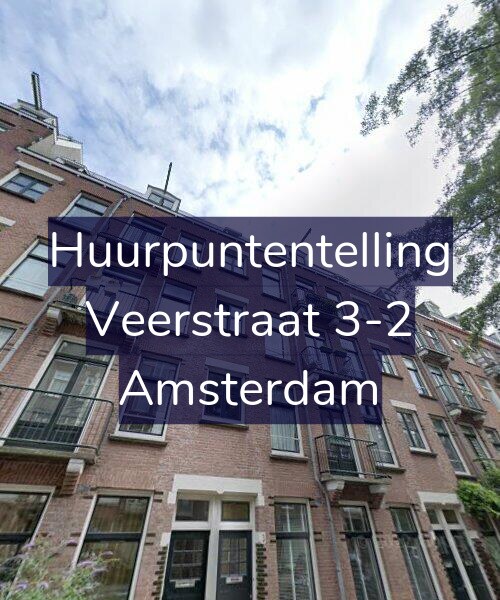 Foto gevel Huurpuntentelling voor Veerstraat 3-2, Amsterdam
